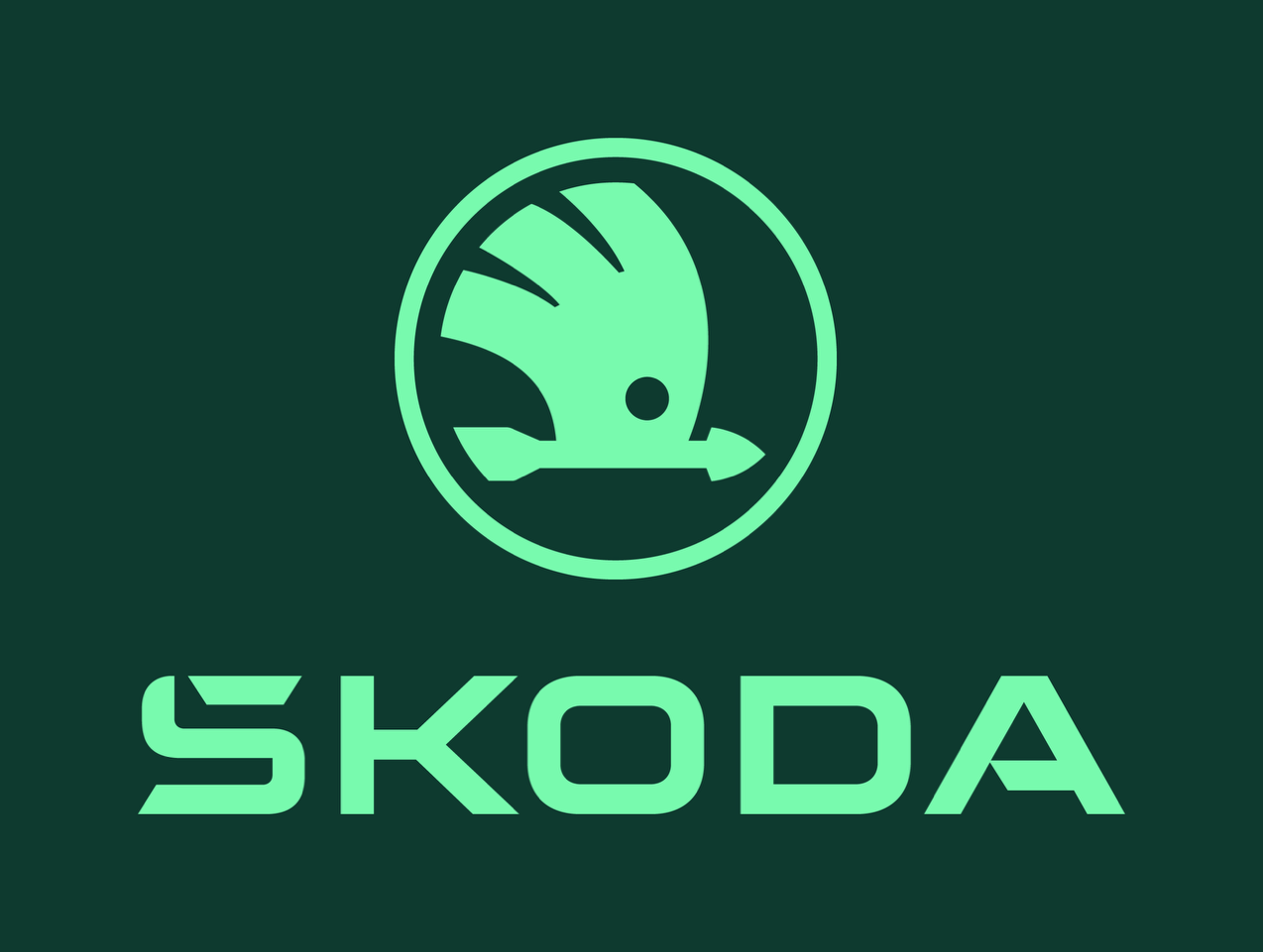  Aktuální podoba loga společnosti Škoda