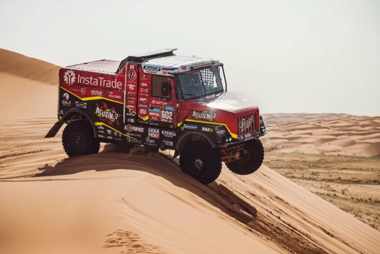 Rallye Dakar 2024 po 8. etapě: Loprais bojoval s defekty, odsunuly ho na celkové 3. místo